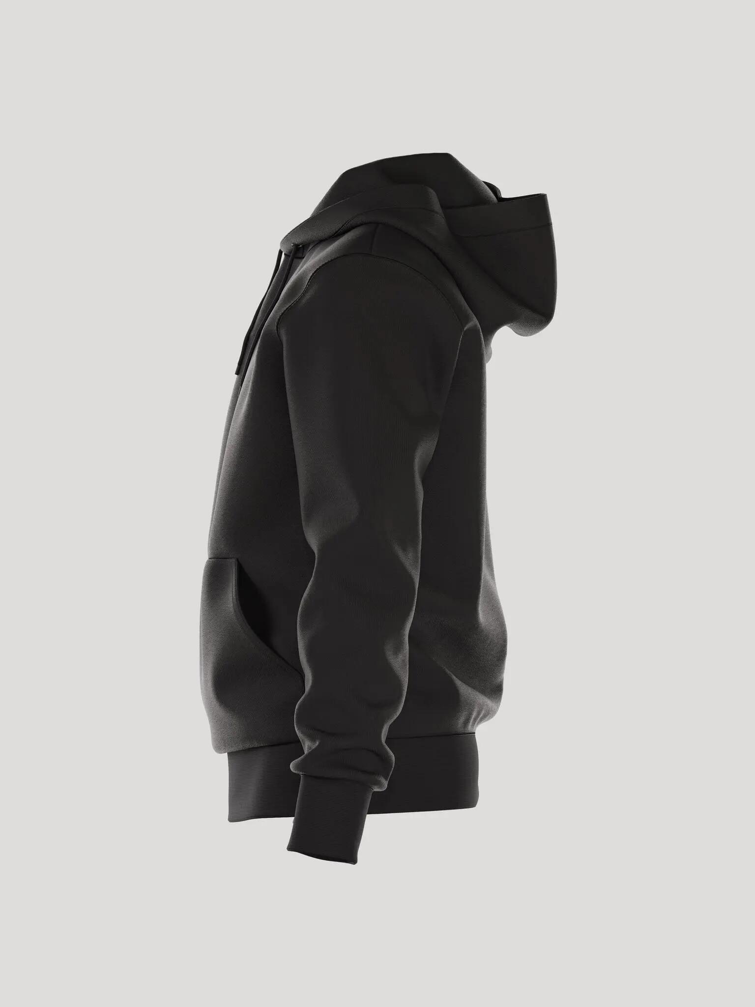 bjorn_borg BORG ESSENTIAL 1 HOODIE schwarz – BLACK BEAUTY 4/4