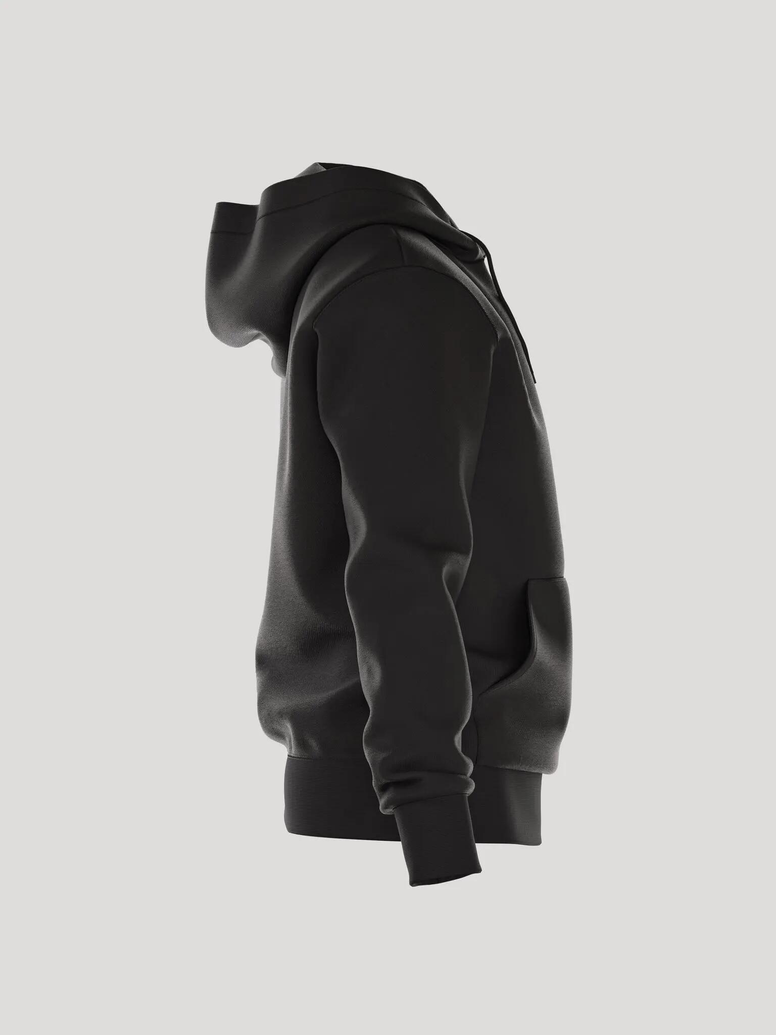 bjorn_borg BORG ESSENTIAL 1 HOODIE schwarz – BLACK BEAUTY 2/4