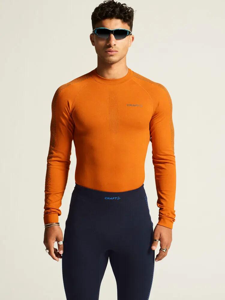 craft Warm Intensity LS – Camisola térmica ajustada – Cara/Granite 4/7