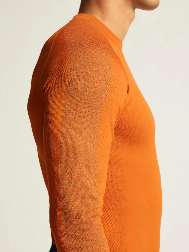 craft Warm Intensity LS – Camisola térmica ajustada – Cara/Granite 2/7