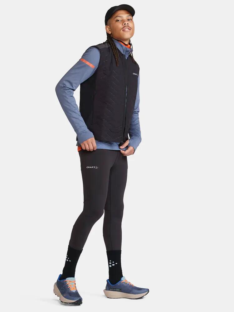 craft ADV SubZ Vest 3 M – Isolerend en winddicht hardloopvest – Black 5/7