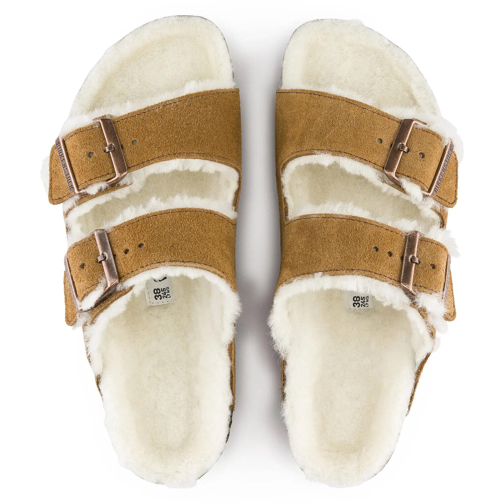 Sandalen Birkenstock met bont voor dames 9/9