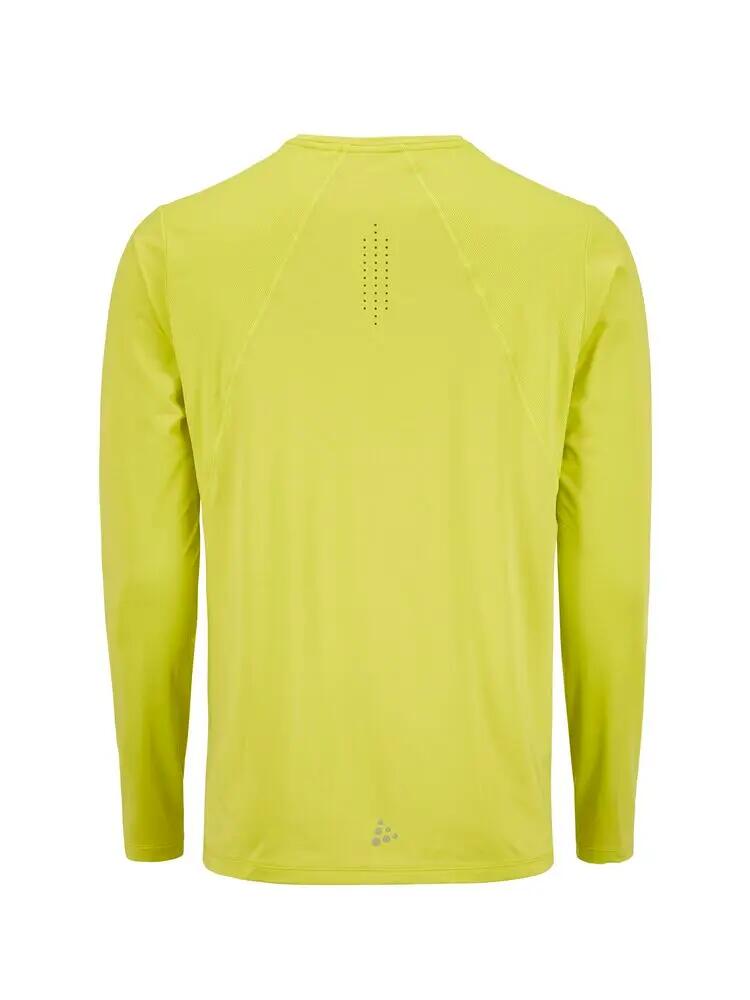 craft ADV Essence LS Tee 2 M – T-shirt manica lunga traspirante – Pear 2/7