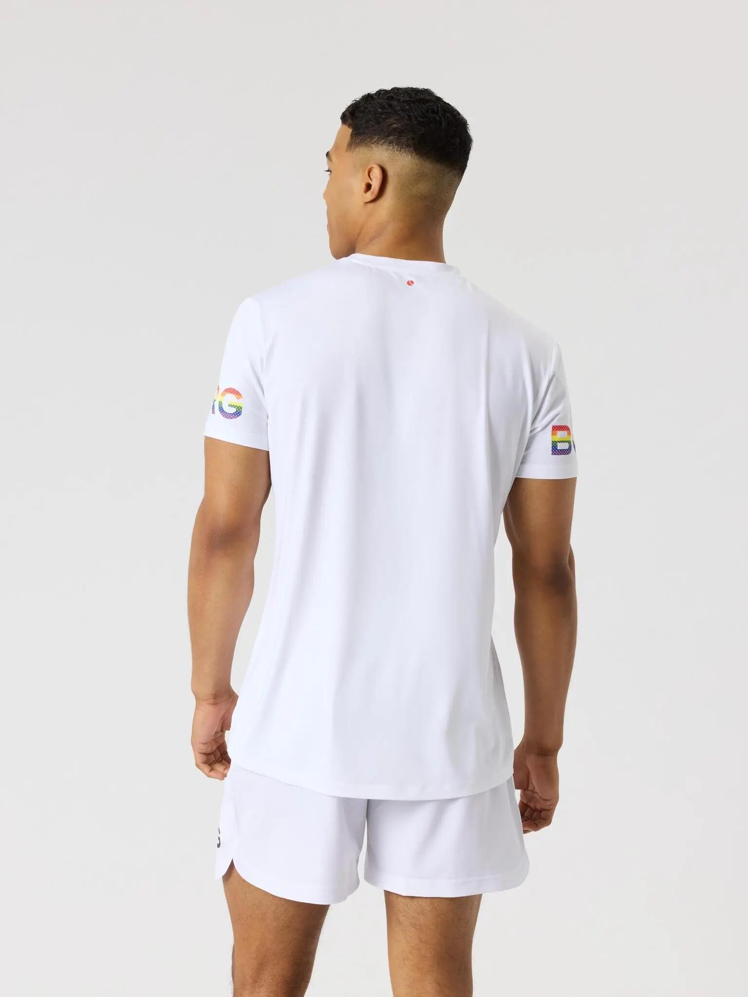 bjorn_borg BORG T-SHIRT in poliestere riciclato - BRILLIANT WHITE 2/5