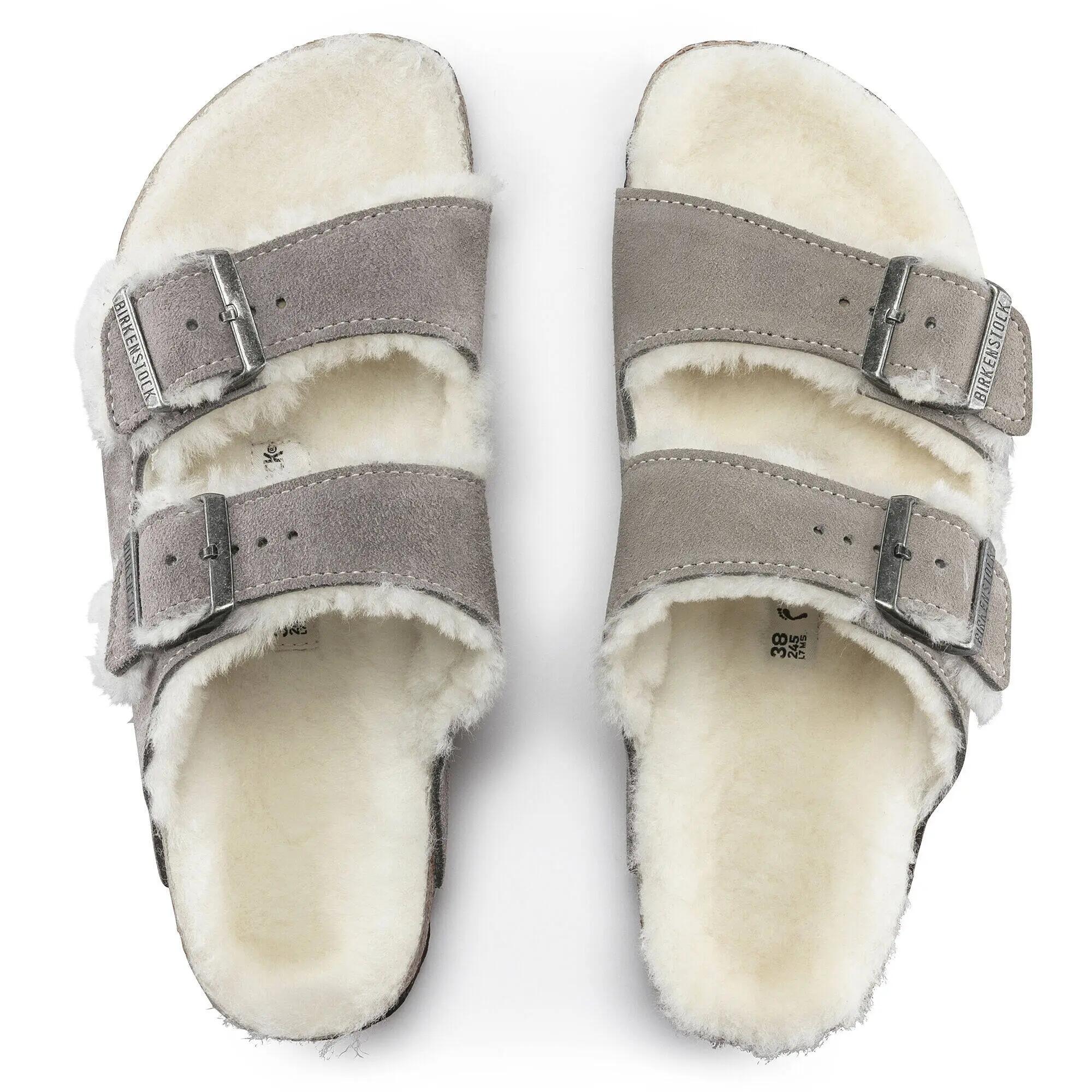 Sandale Birkenstock ARIZONA VL SHEARLING étroite 7/7