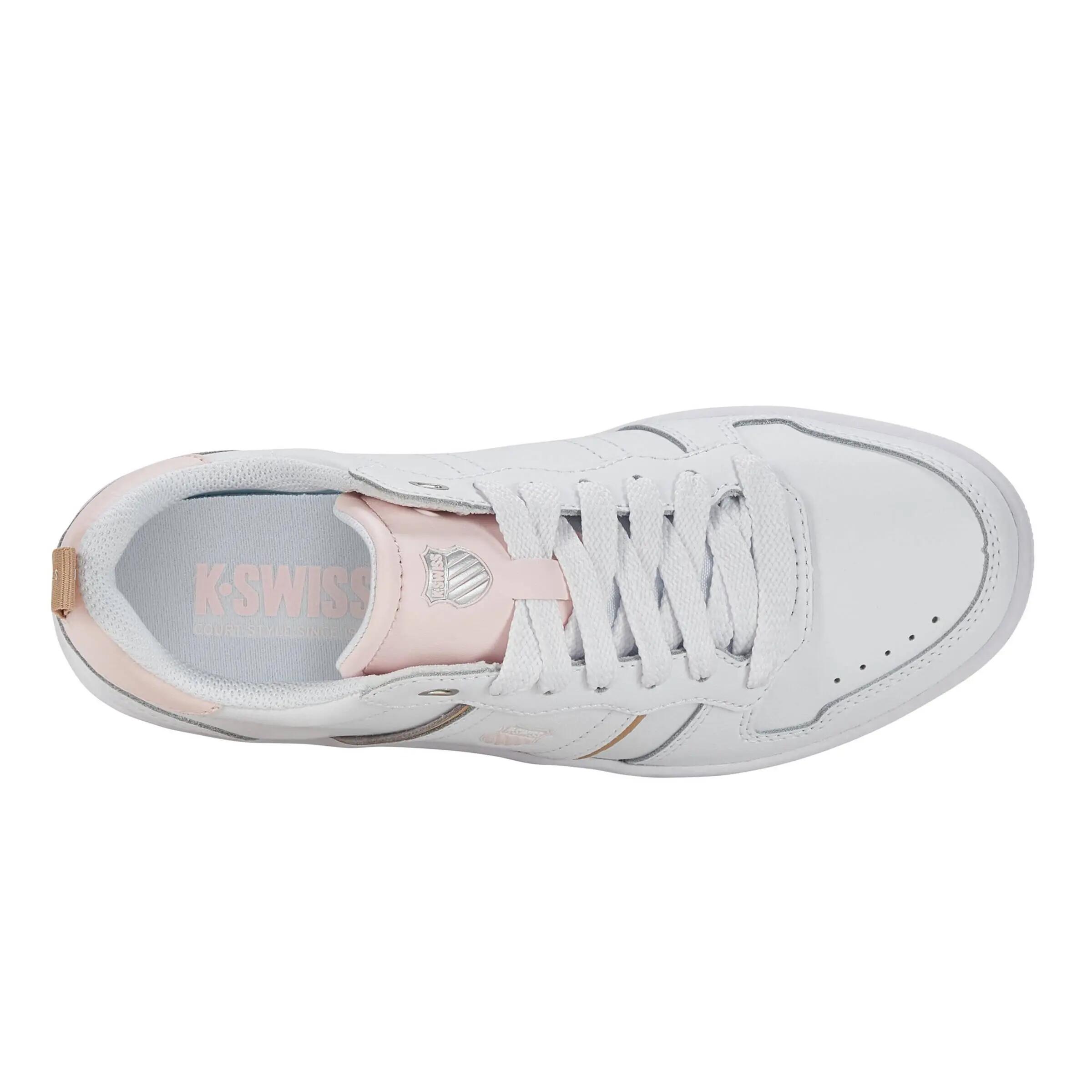 K-SWISS Lozan Match LTH damesneakers van leer, wit 7/7