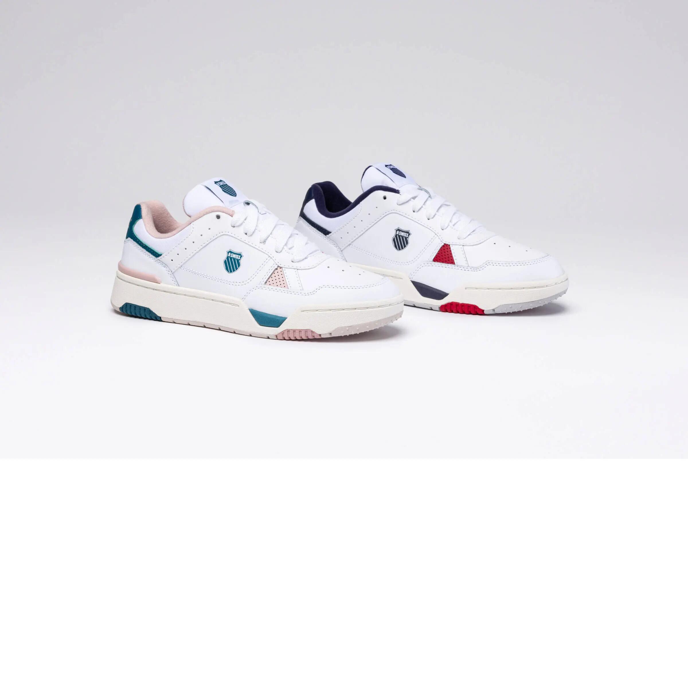 Heren Match Pro Lth Leren Trainers (Wit) 9/15
