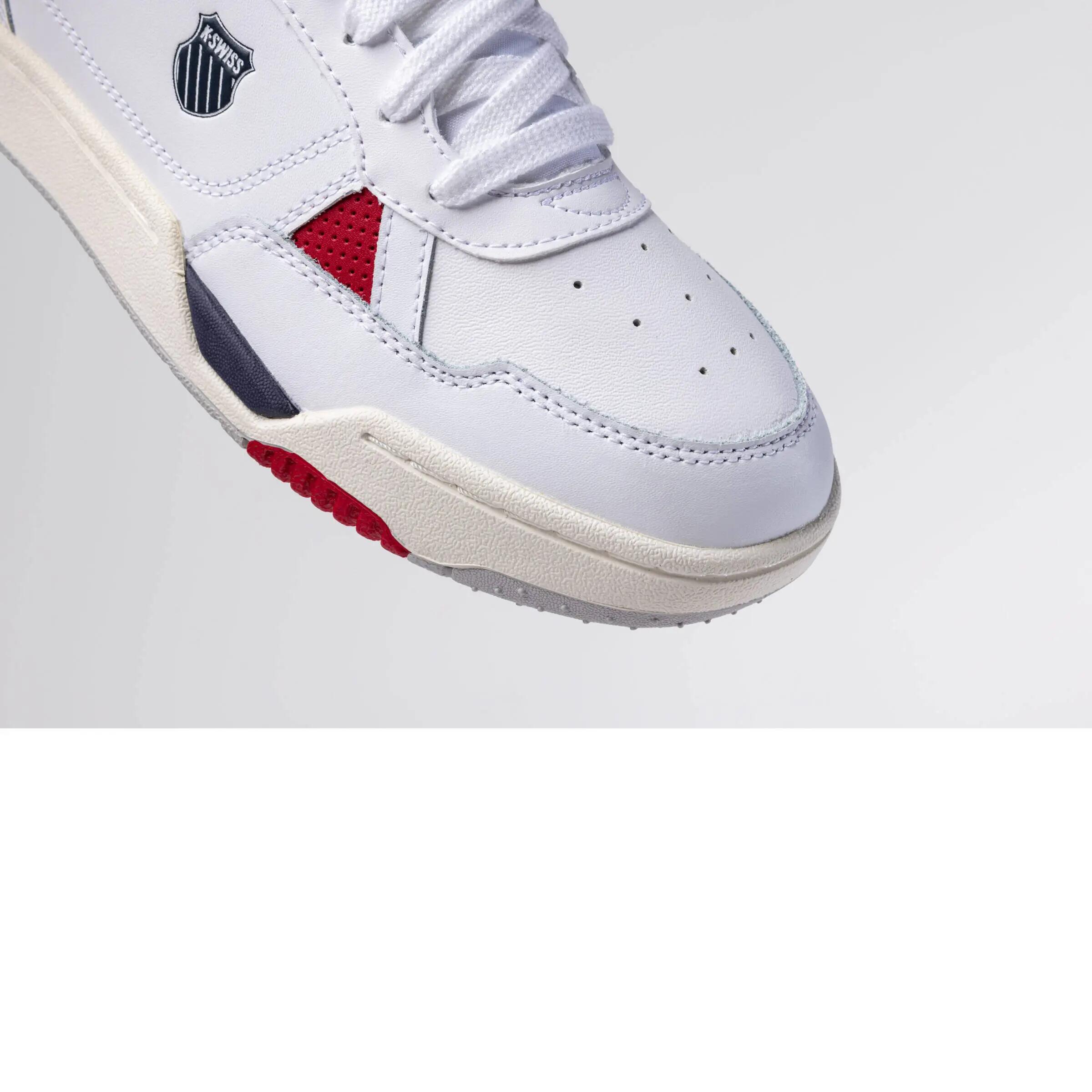 Heren Match Pro Lth Leren Trainers (Wit) 8/15