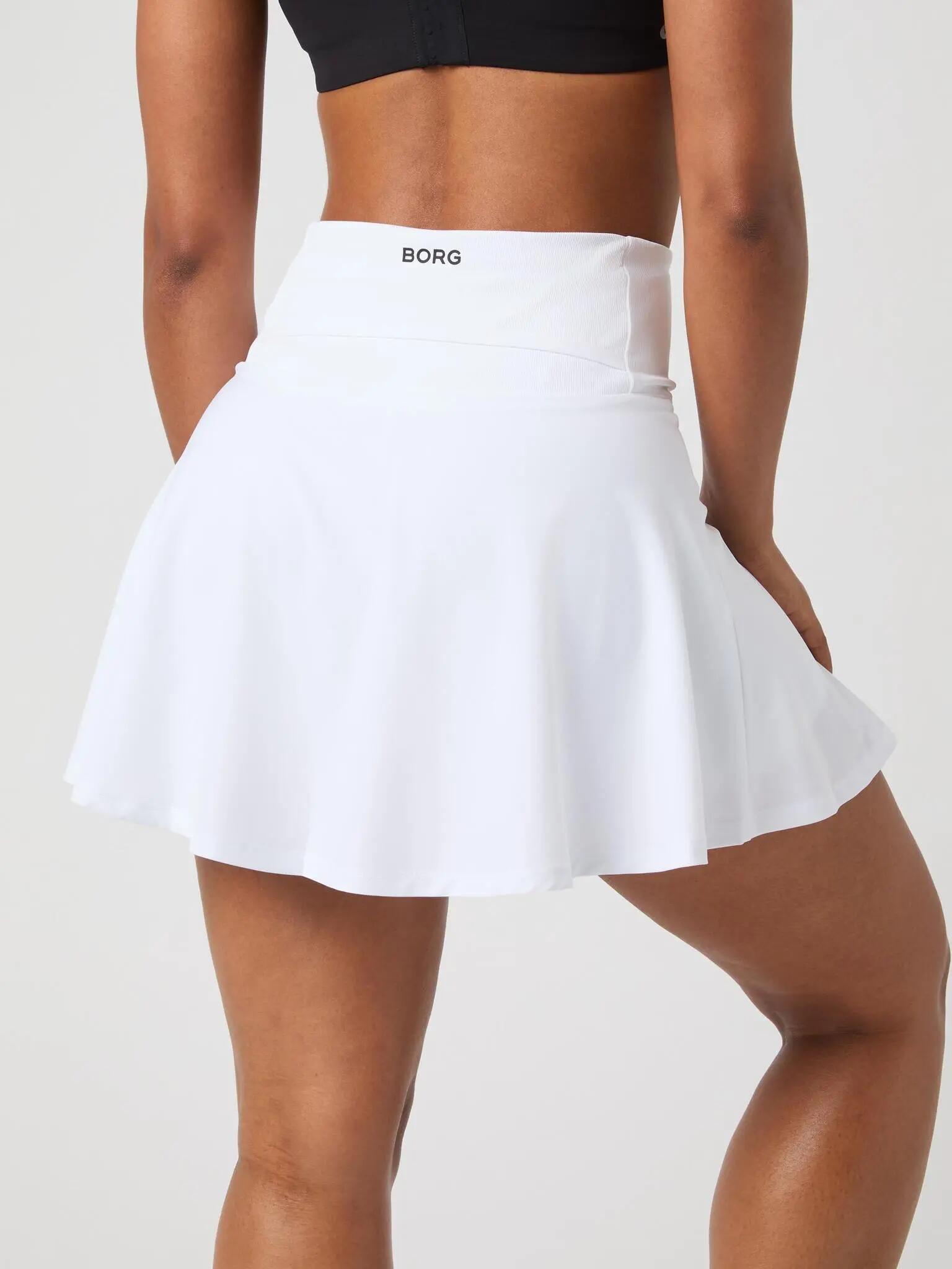 bjorn_borg ACE SKIRT POCKET en polyester recyclé BRILLIANT WHITE 2/5
