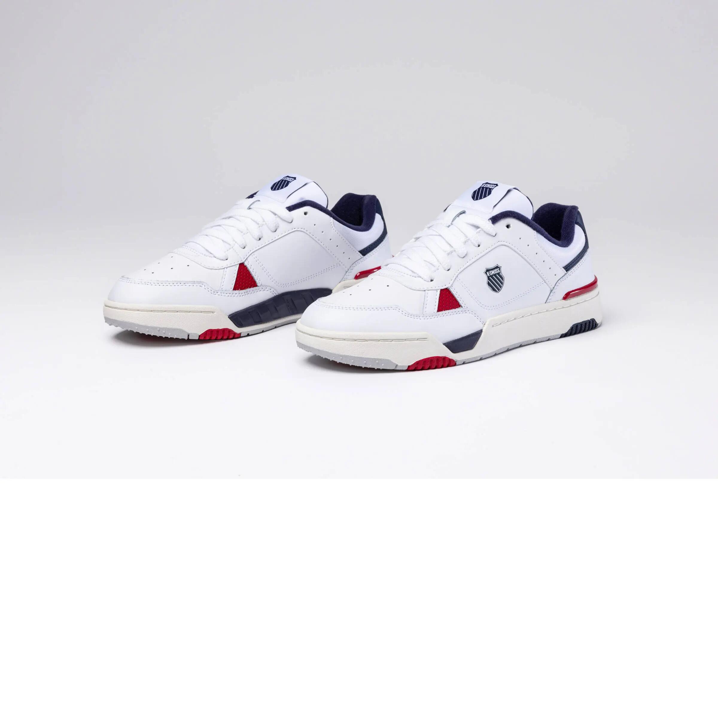 Heren Match Pro Lth Leren Trainers (Wit) 12/15