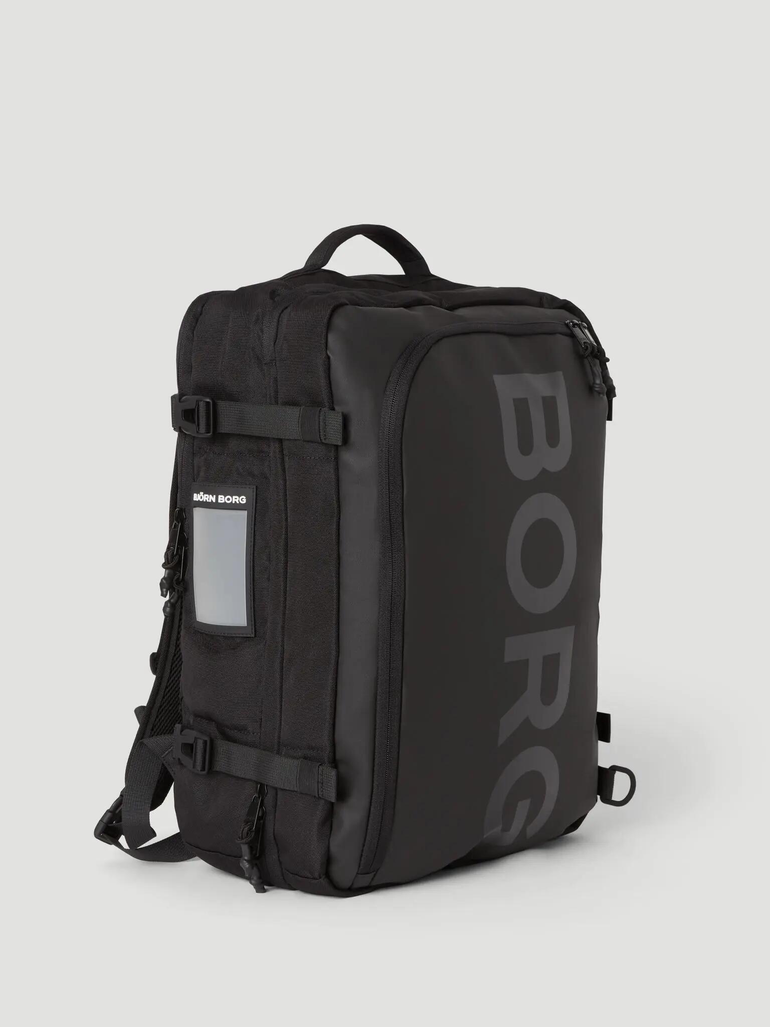 bjorn_borg TRAVEL BACKPACK L 35L in poliestere riciclato – BLACK BEAUTY 2/5