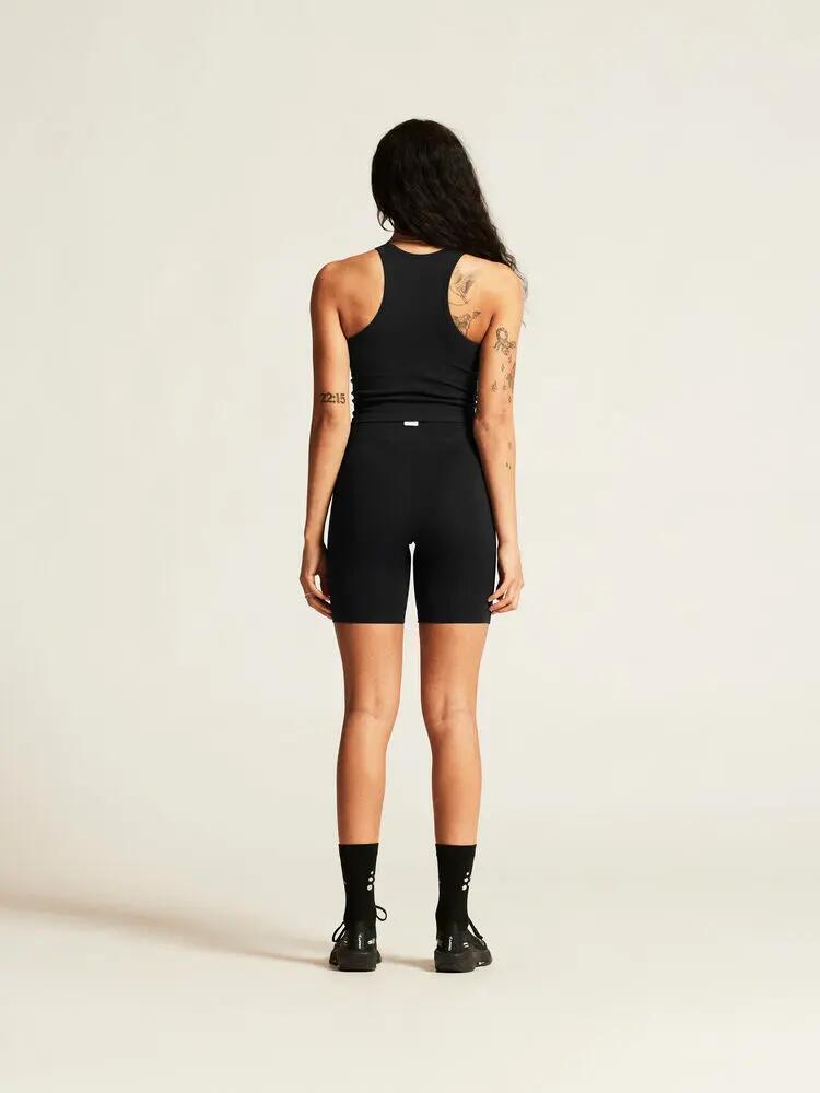 craft Collective Rib Tank Top W – Canotta a coste elasticizzata – Black 5/7
