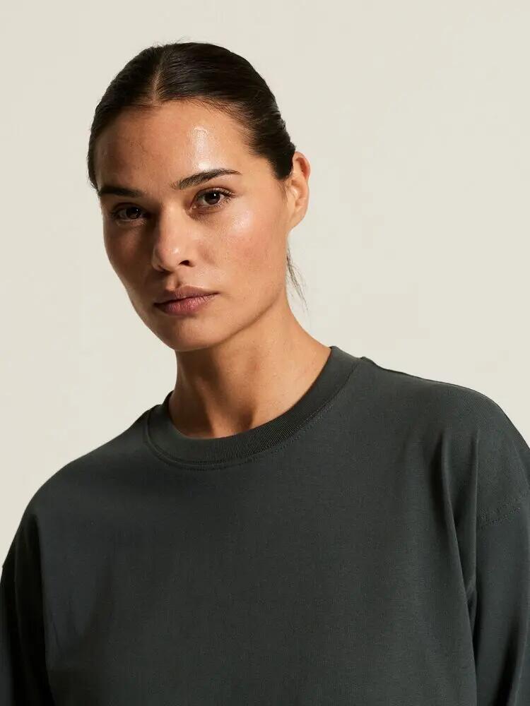 craft Frequent Heavy LS Tee W – Maglia manica lunga in cotone bio – Lava 7/7
