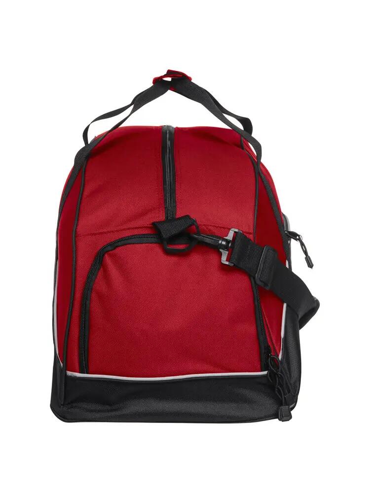 clique Sportbag rosso in polyester 600D con tasca per scarpe – red 4/5