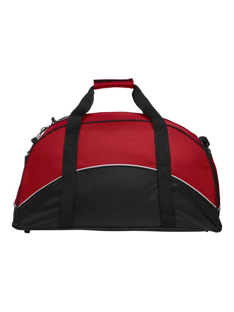 clique Sportbag rosso in polyester 600D con tasca per scarpe – red 3/5