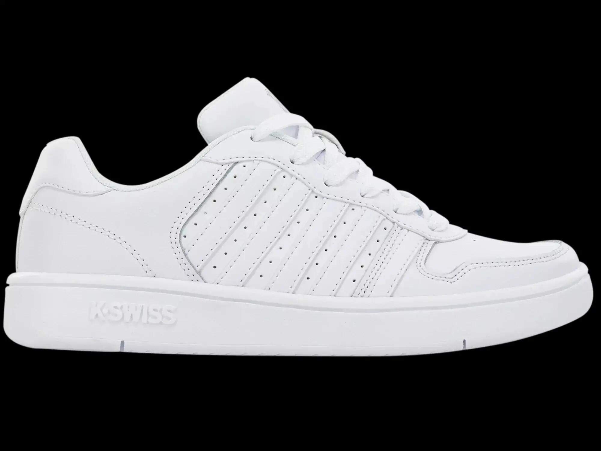 Chaussures de sport K-SWISS Court Palisades en cuir synthétique blanc 6/6