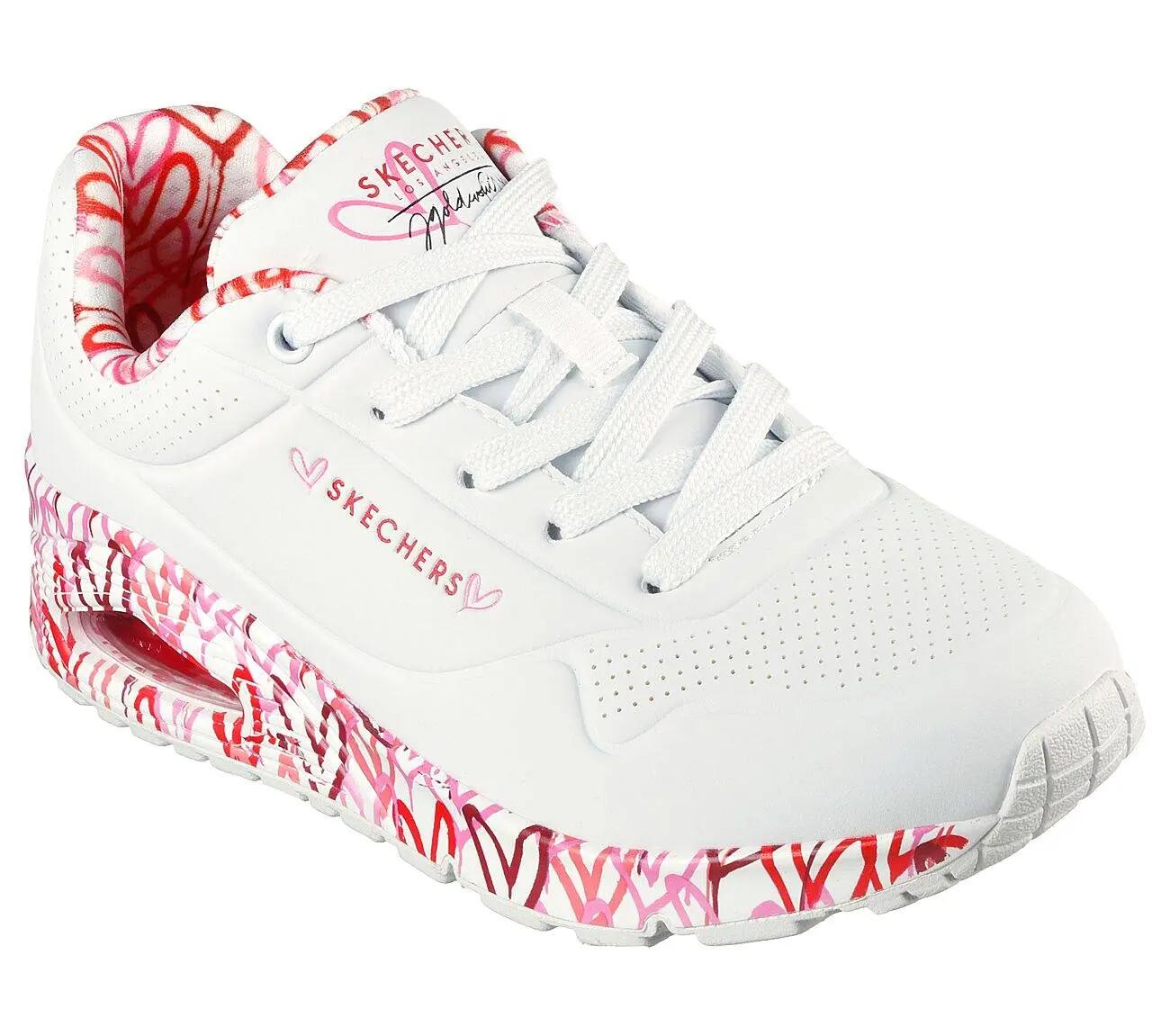 Scarpe da ginnastica Skechers Uno - Loving Love, Rosa, Donne 9/10