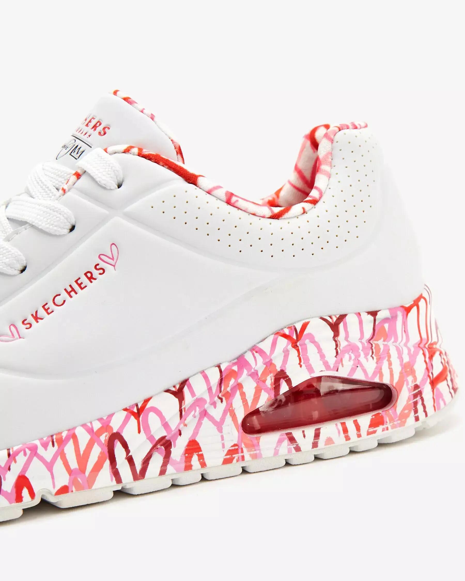 Scarpe da ginnastica Skechers Uno - Loving Love, Rosa, Donne 7/10