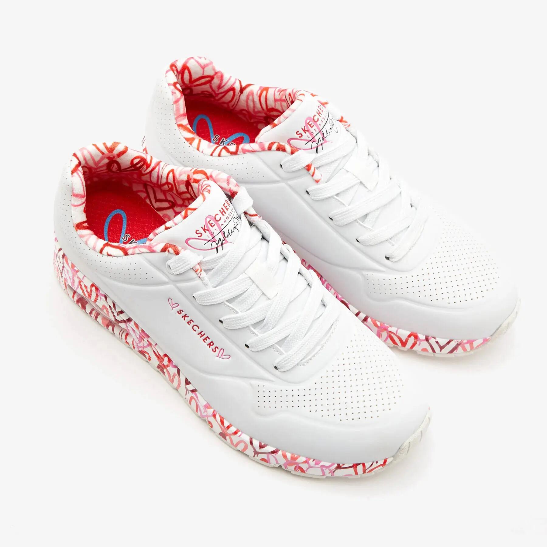 Scarpe da ginnastica Skechers Uno - Loving Love, Rosa, Donne 6/10
