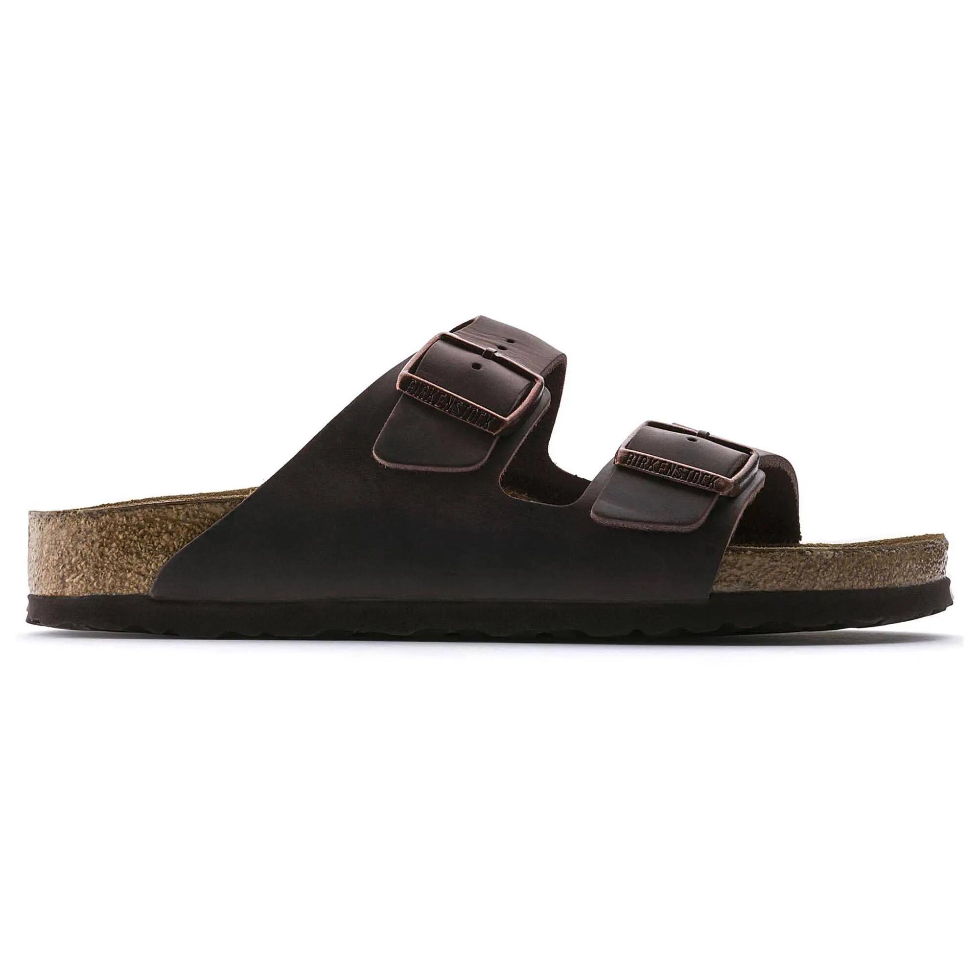 Dames Arizona Geolied Leren Sandalen (Bruin) 9/15