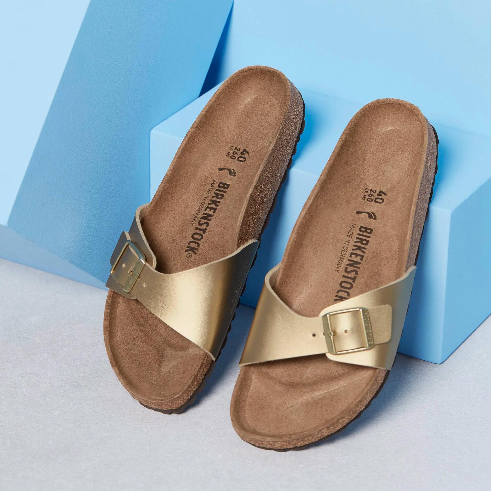 Chanclas BIRKENSTOCK  Madrid Narrow Oro  Mujer 7/10