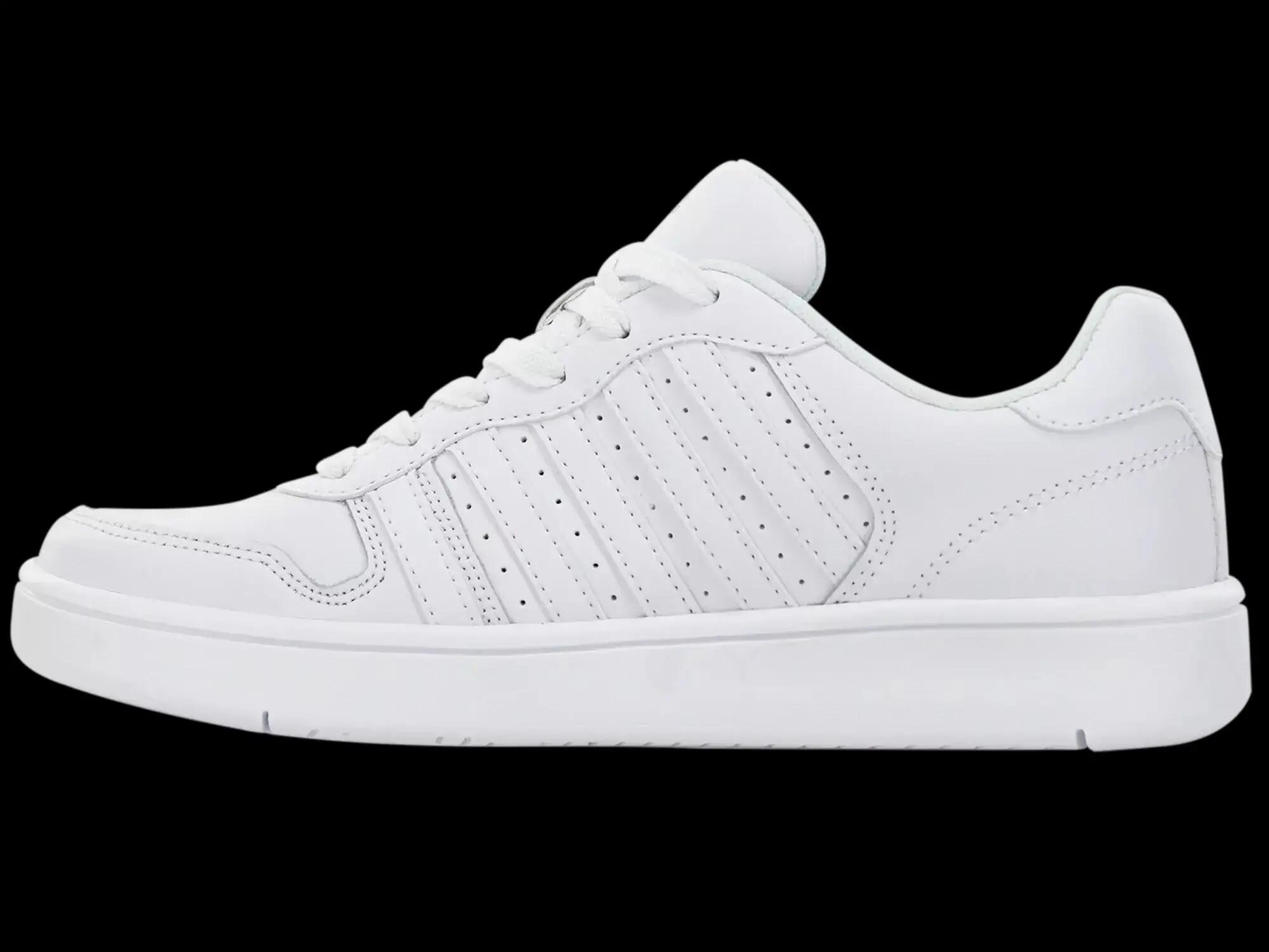 Chaussures de sport K-SWISS Court Palisades en cuir synthétique blanc 5/6