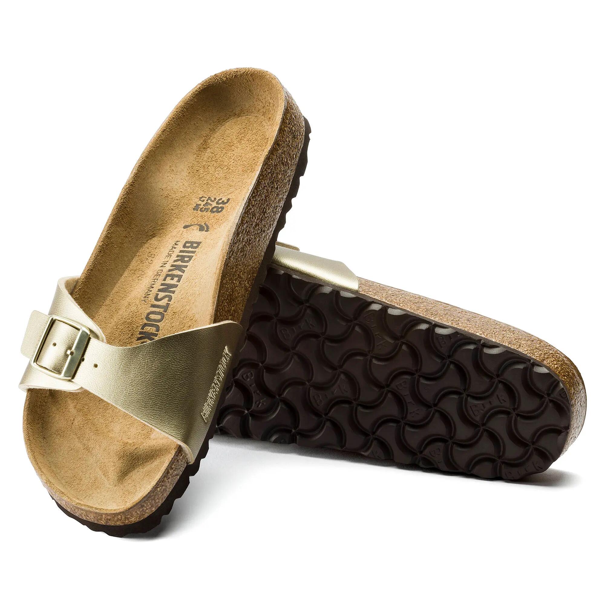 Chanclas BIRKENSTOCK  Madrid Narrow Oro  Mujer 6/10