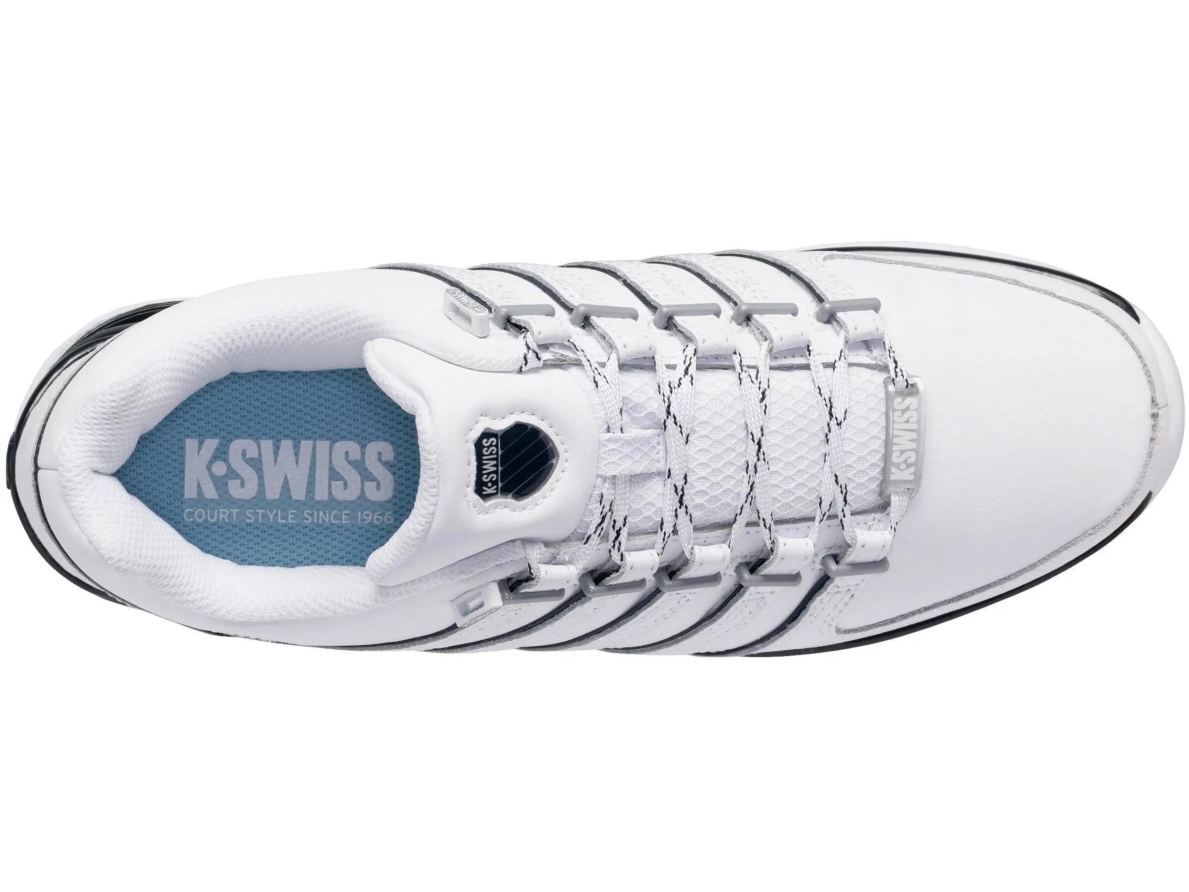 K-SWISS Rinzler herensneakers van leer, wit 7/7