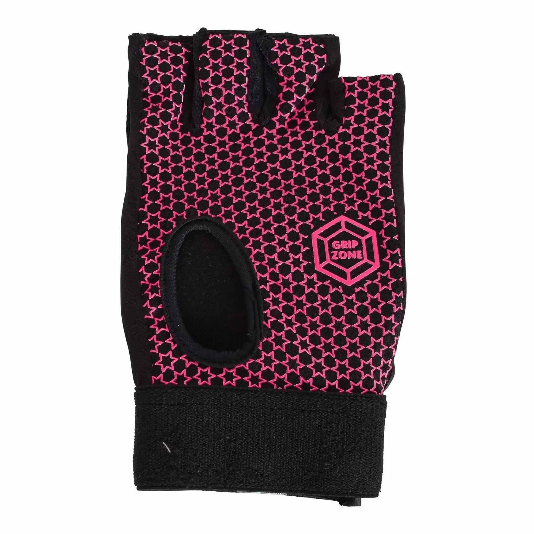 Handschoenen - Hockey - Unisex - Comfort half finger - Roze 2/2