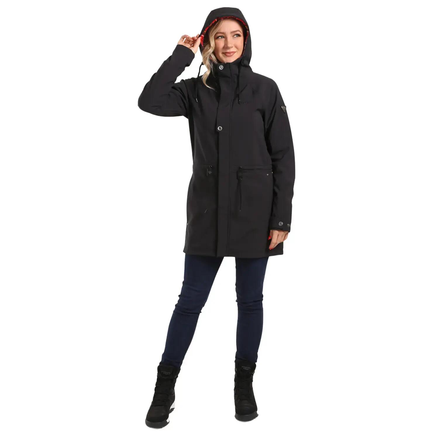 Damen-Softshellmantel Kilpi LASIKA-W 6/7