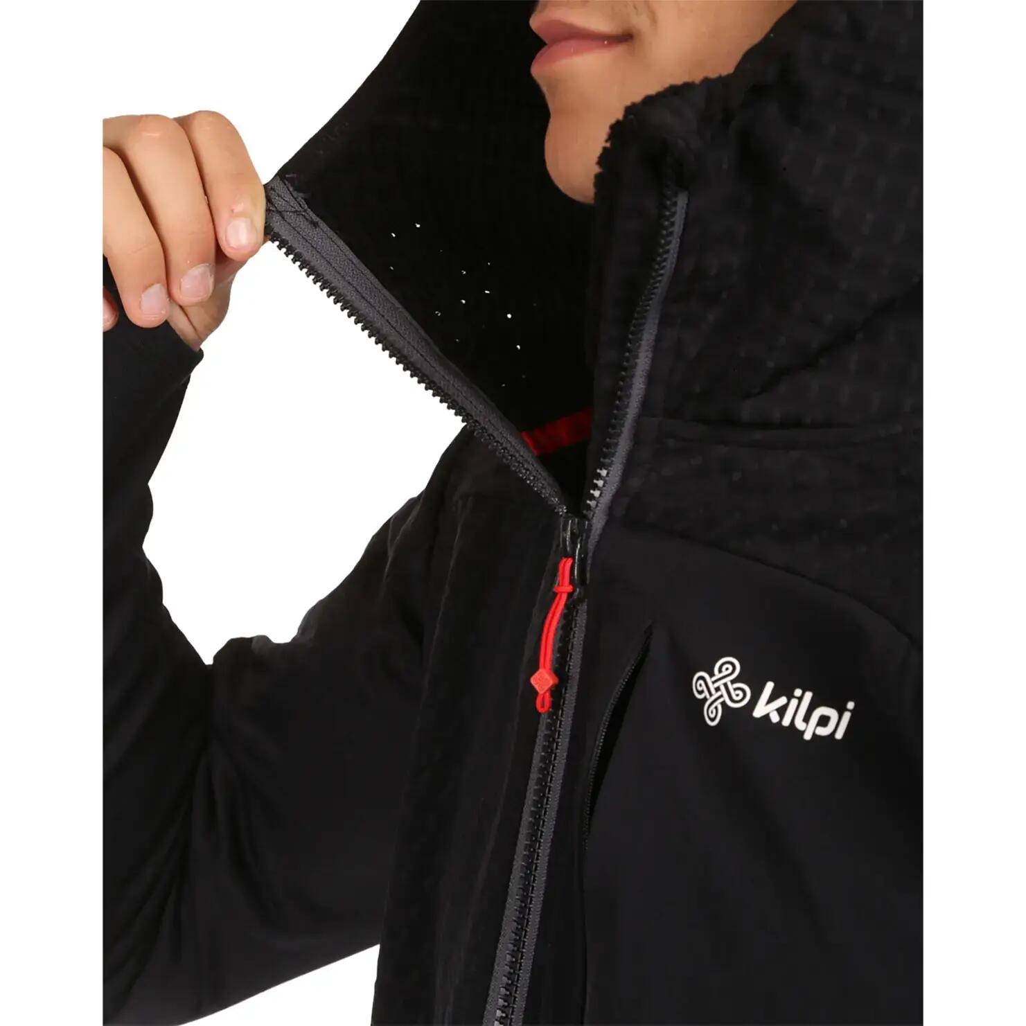 Kilpi Freni-M Herren Fleece-Hoodie Schwarz 6/6