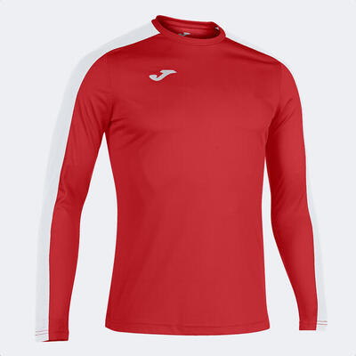 Camiseta Manga Larga Fútbol Niños Joma Academy III Rojo