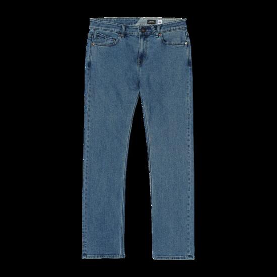 Pantalon - skateboard - Homme - moderne droite - Solver Denim - Washed Blue