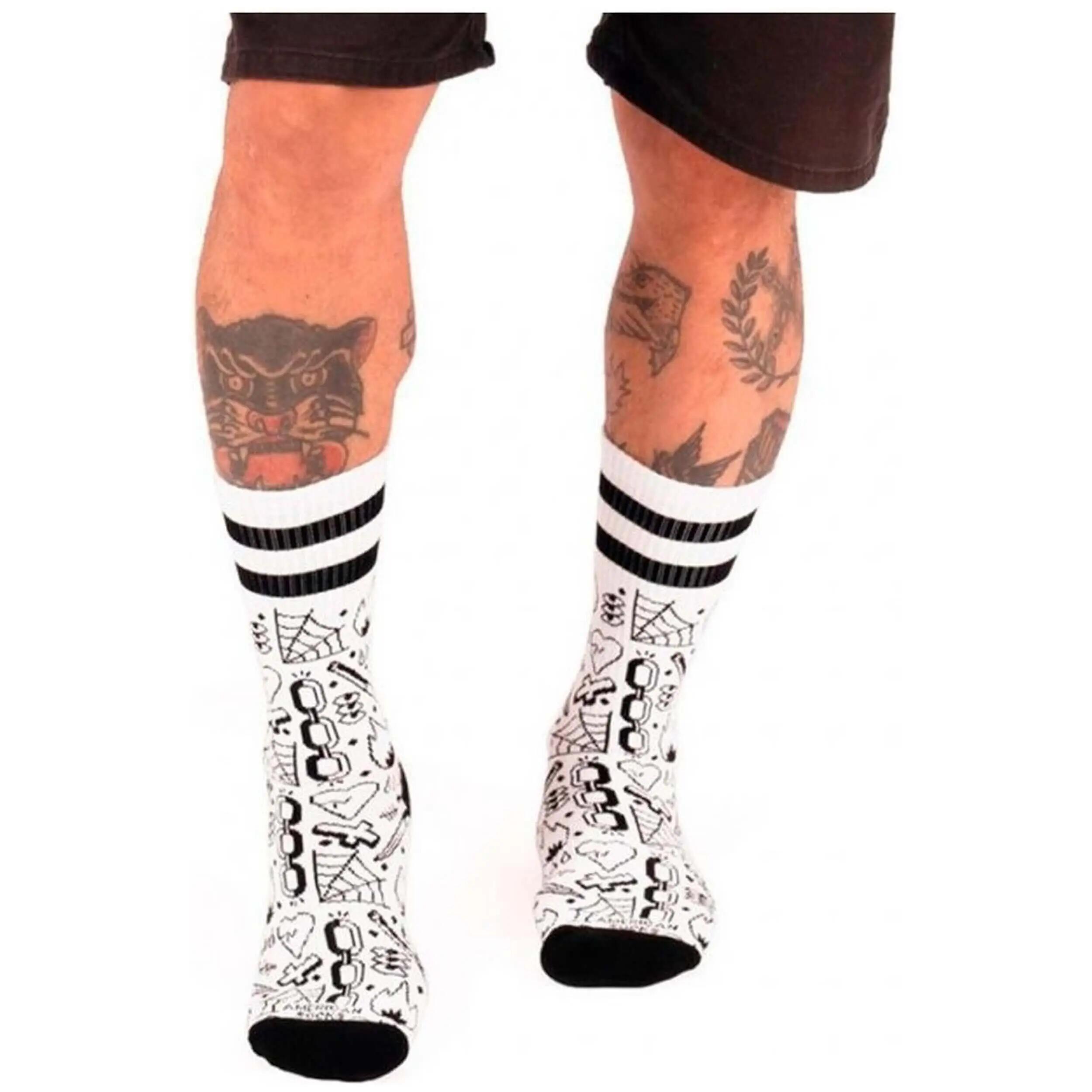 Calze American Socks Broken Chain 3/7