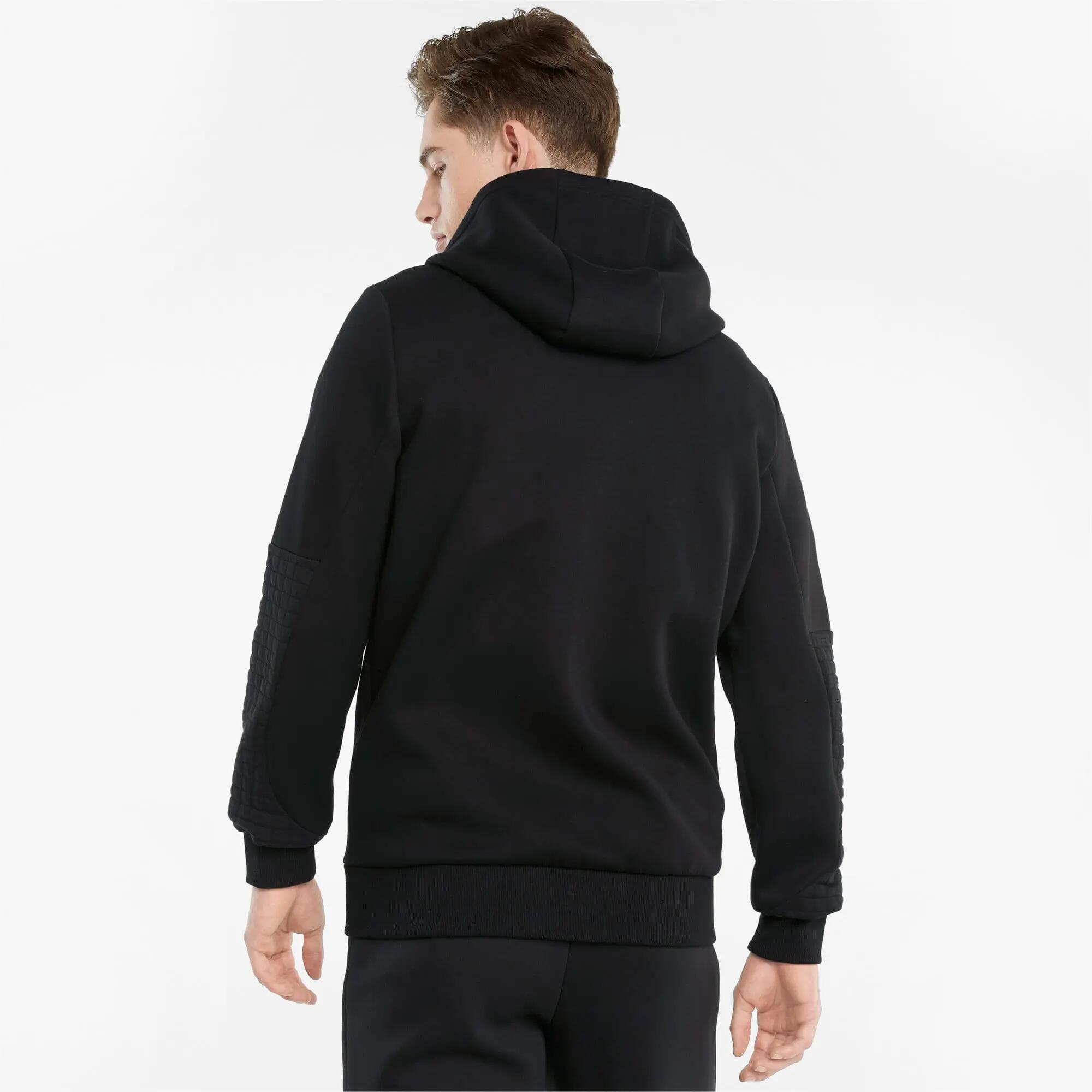 Hood Puma Bmw Full-zip Hoodie, Black, Men 4/6