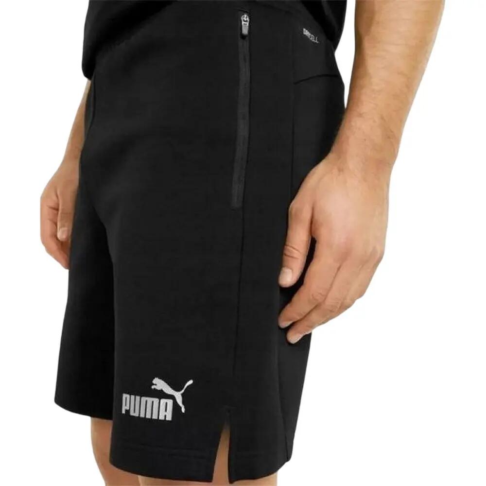 Korte broek met herenlogo (Zwart) 3/5
