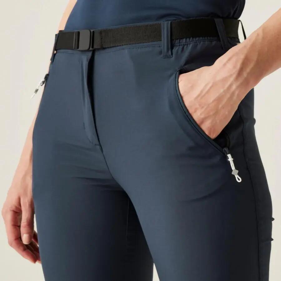 Pantacourt Respirant Regatta "Women's Xert Stretch Capri Light" Bleu 38 3/7