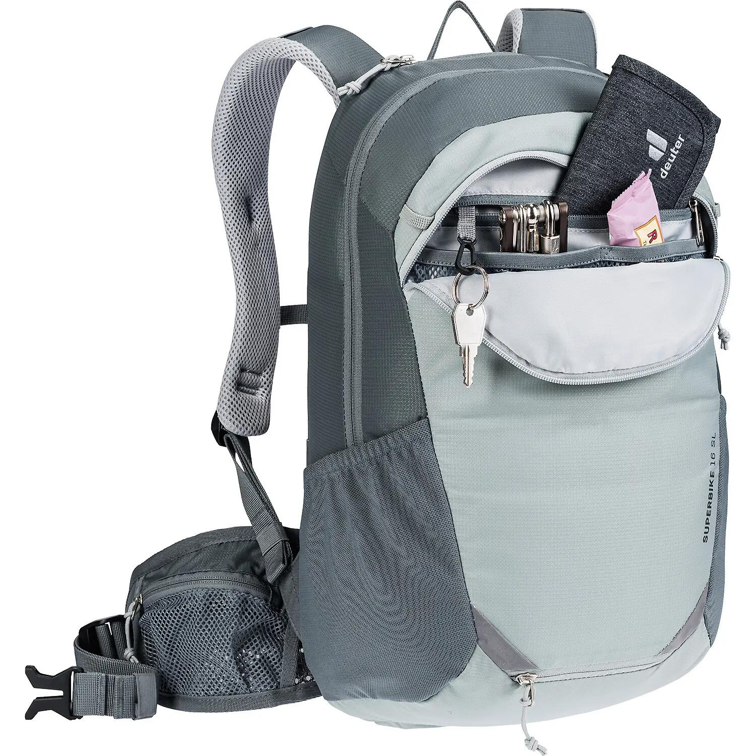 Sac à dos vélo Deuter Superbike 16 SL, 16 L, Airstripes hydratation 3/7