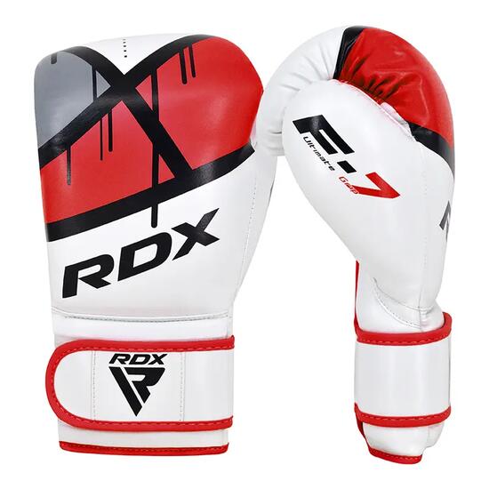 Boxhandschuhe RDX F7 Ego – Schwarz/Gold – 16oz