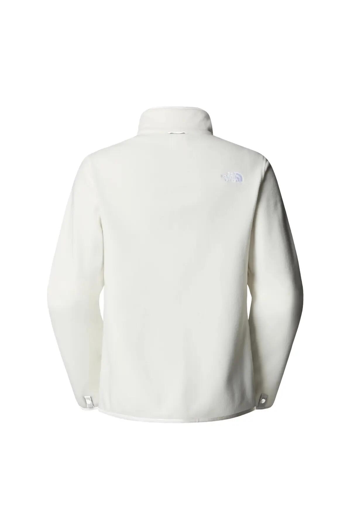 Giacca The North Face Modello W Glacier Fleece Jacket Colore Bianco 5/5