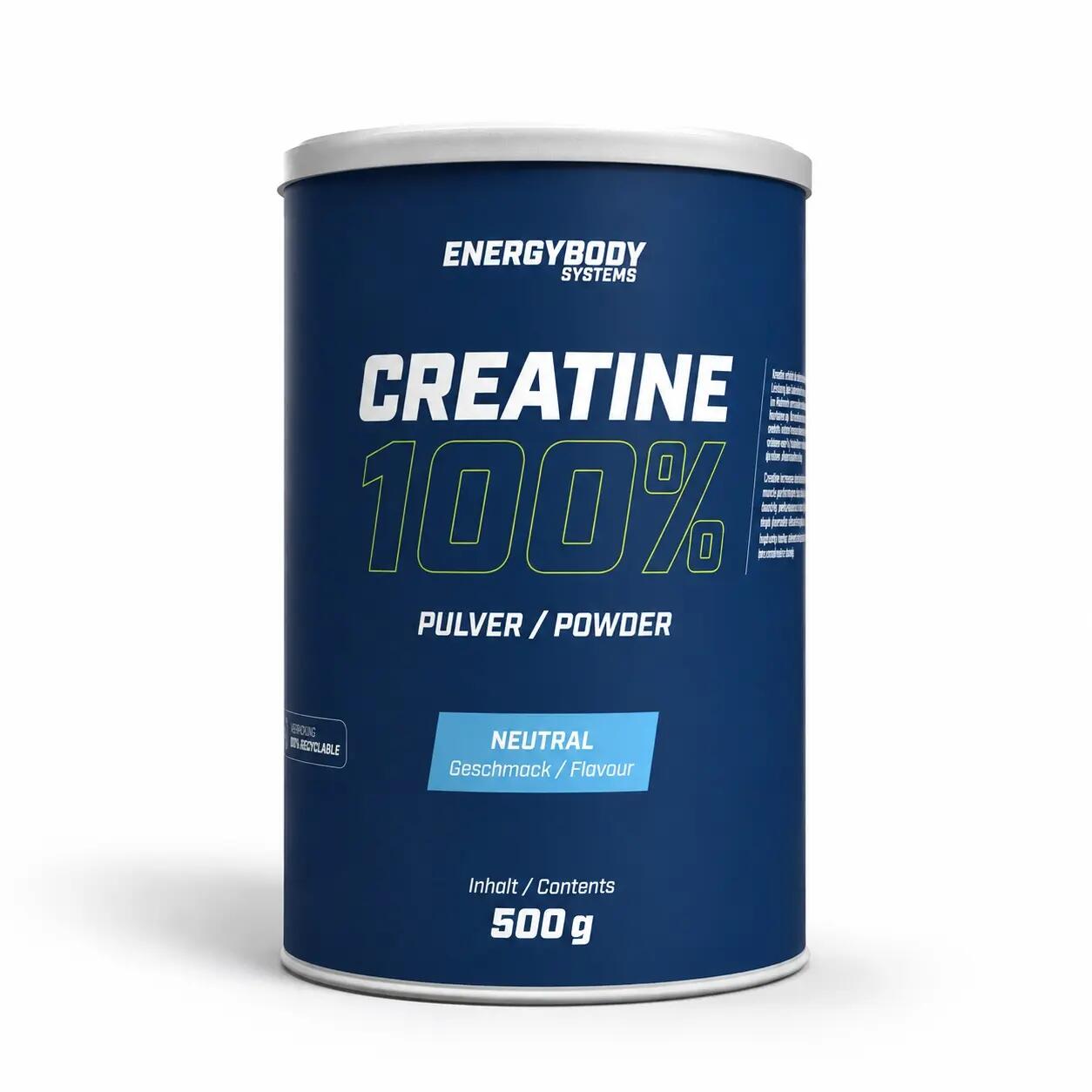Creatine 100% geschmacksneutral 500g 2/3