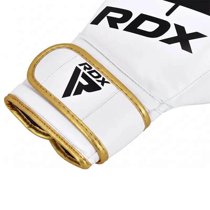 Guantoni Boxe RDX F7 Ego – Bianco/Oro – 12oz 4/8