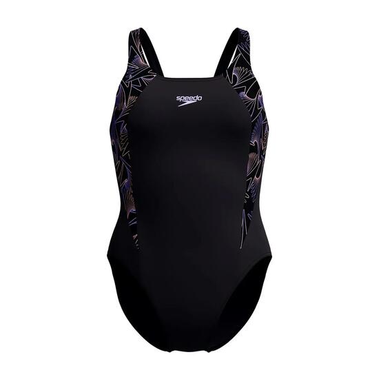 Badeanzug, Damen Speedo Eco+ Hyperboom Splice Muscleb