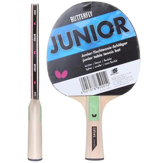 Butterfly Tischtennisschläger Junior - schwarz/weiß 3/3
