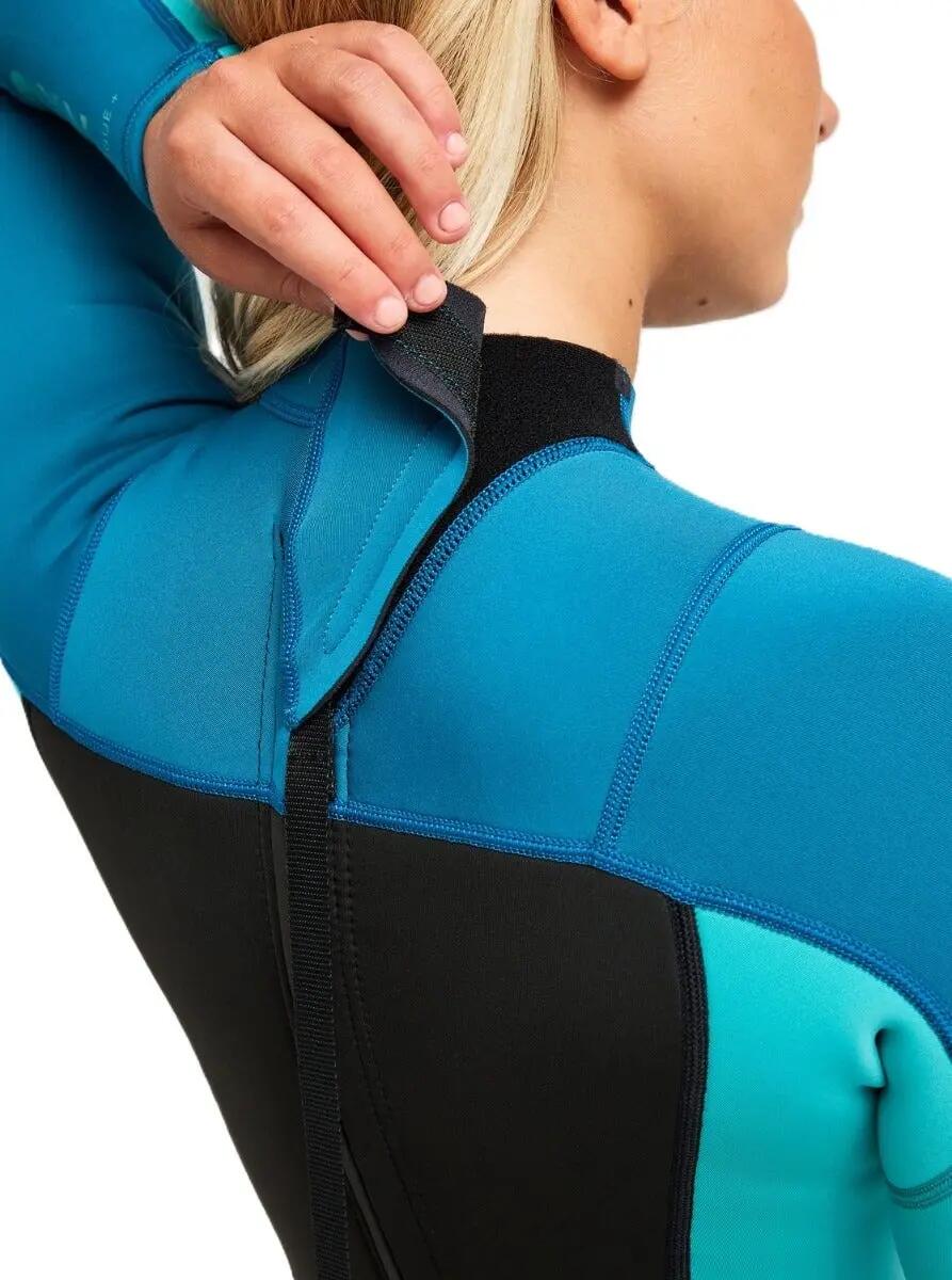 Back-Zip-Neoprenanzug 3/2MM PROLOGUE+ Blau Dames 4/7