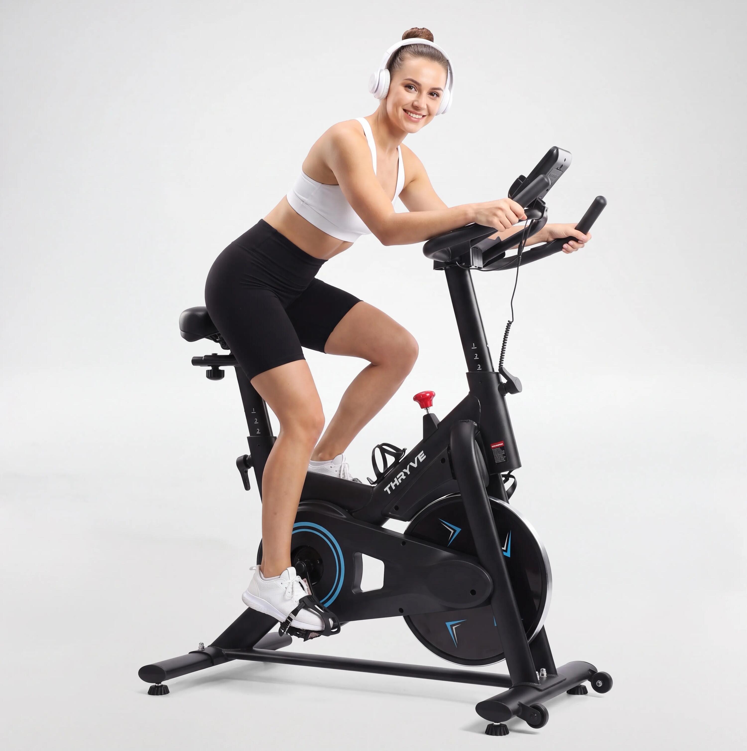 Hometrainer Pro, Magnetische Weerstand, Bluetooth, Kinomap-Compatibel 3/16