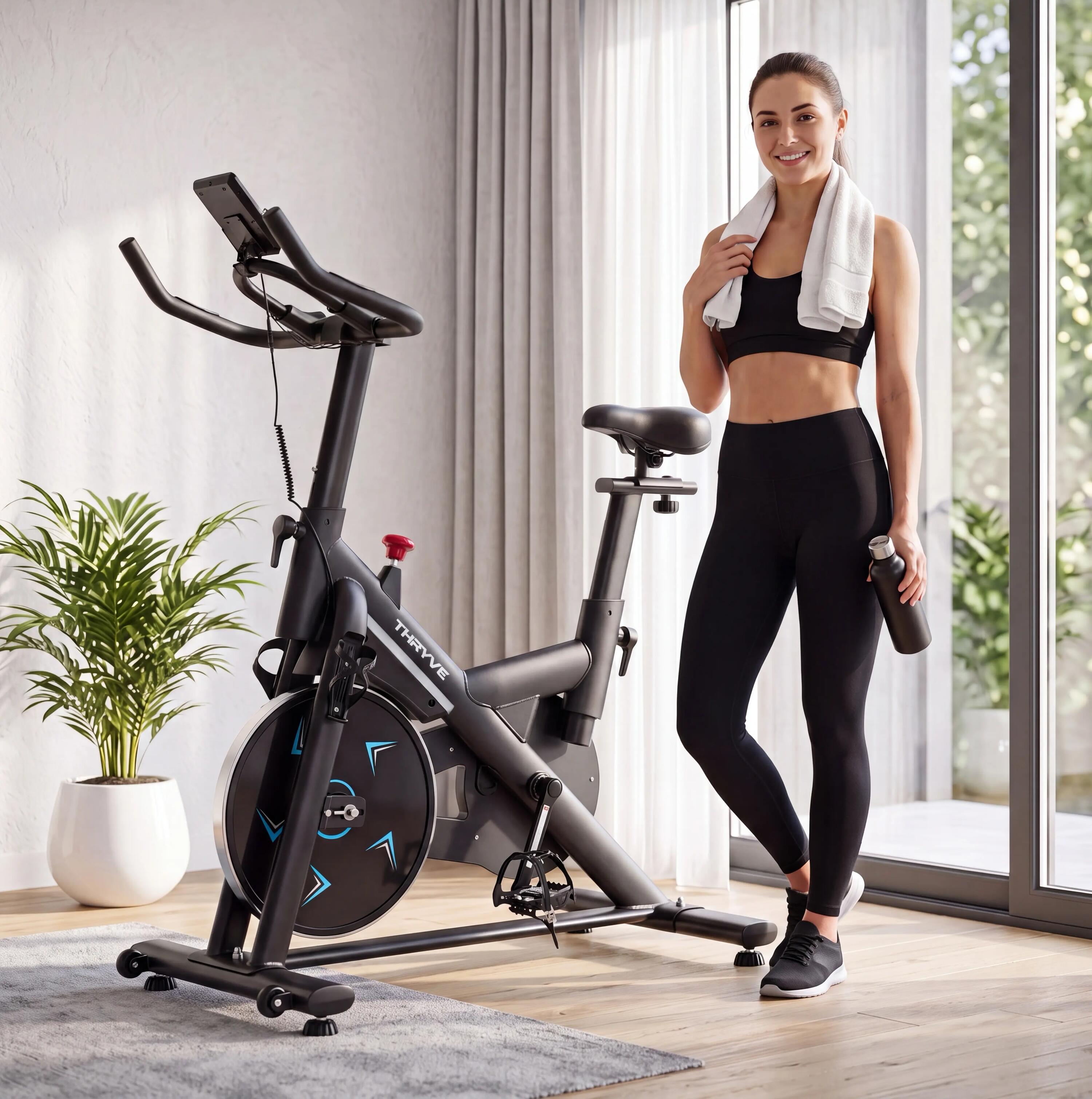 Hometrainer Pro, Magnetische Weerstand, Bluetooth, Kinomap-Compatibel 11/16