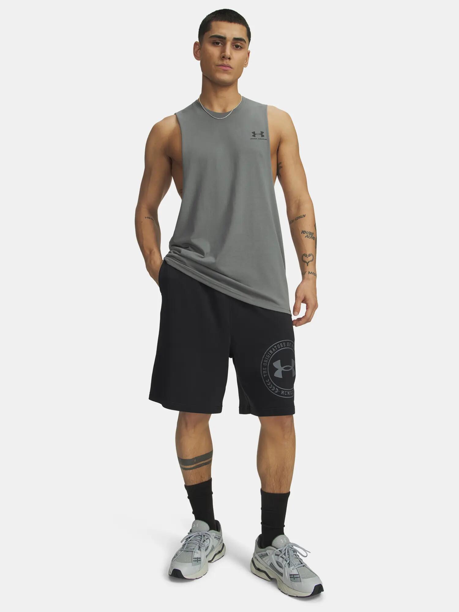 Heren trainingsshorts Under Armour Rival LW Graphic 4/4