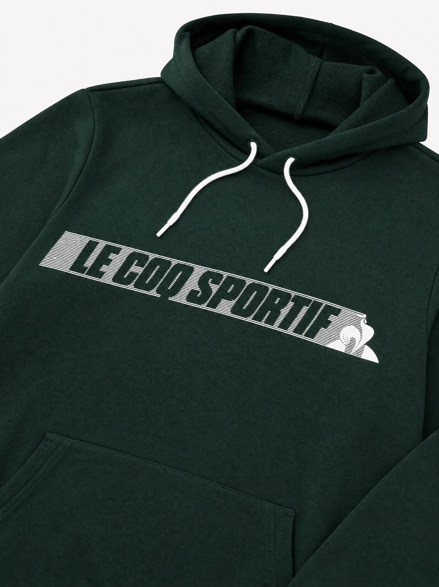 Bluza męska Le Coq Sportif Contemporain Sp Hoody N°1 zielona 4/6