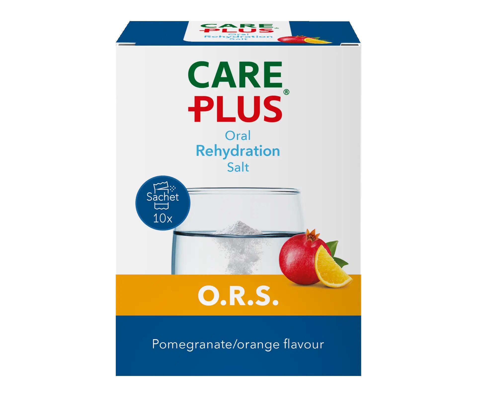 Care Plus O.R.S. - Granaatappel / Sinaasappel - 10 stuks 2/2